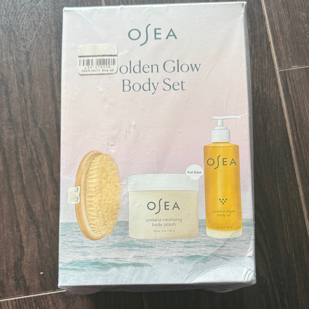 OSEA Golden Glow Body Set - Yellow and White